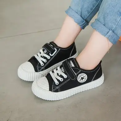 picture color Autumn children low-top candy colors canvas shoes mother-child fashion comfortable small white shoes soft sole canvas - Цвет: picture color