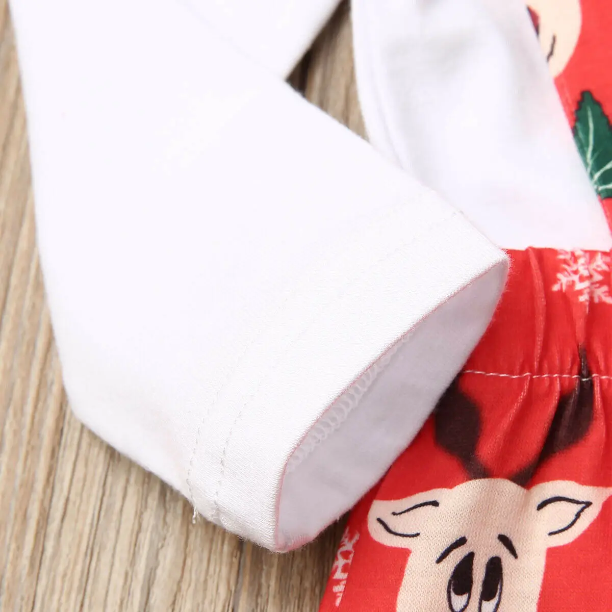 Newborn Baby Boy Girl Outfit Christmas Long Sleeve Romper Tops Pants 3PCS Set Formal Party Clothes Casual Xmas Boys Clothing Set