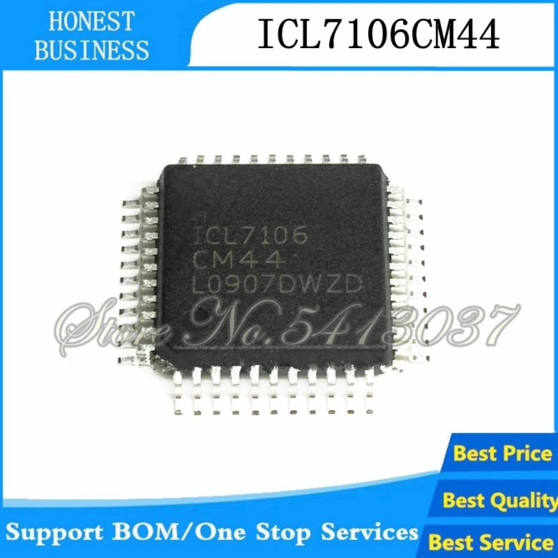 5 шт.-20 шт. Icl7106cm44 Ic АЦП 3,5 Цифр Lcd/Led 44-Mqfp чип Icl7106