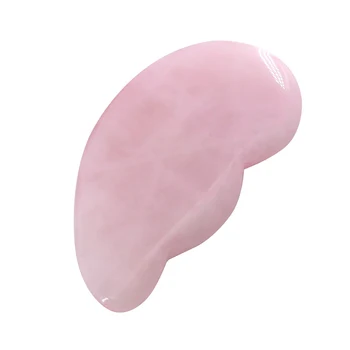 

Natural Jade Massager Tool Rose Quartz Jade Board Face Lifting Guasha Scraping Board Facial Massage Tool