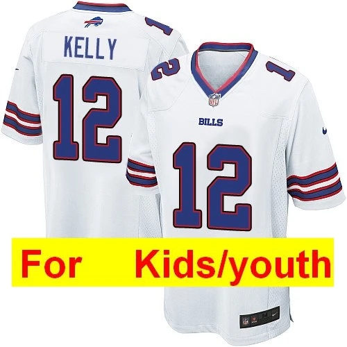 Многоцветный Youth Buffalo Tre'Davious White Tremaine Edmunds Josh Allen LeSean McCoy Jim Kelly игровая цветная Футбольная форма - Цвет: Многоцветный