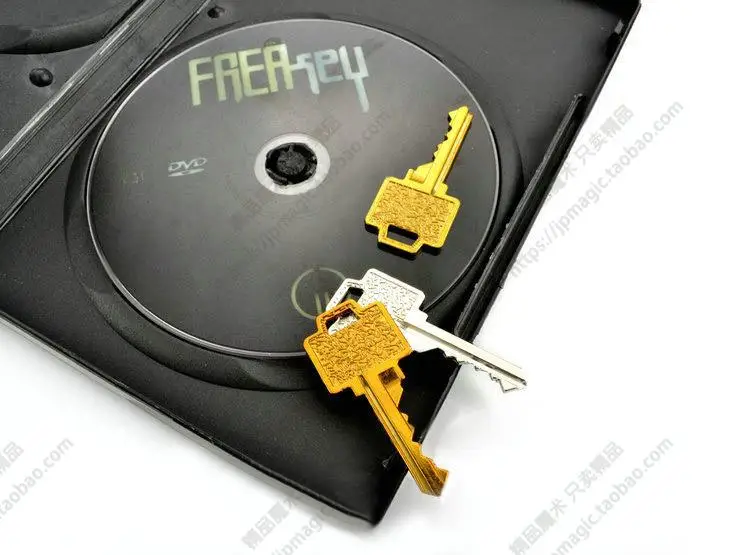 FreaKey по Gregory Wilson(трюков+ DVD)-профессиональный Magic cube, магический реквизит, как Magic, магическое шоу комплект, магический реквизит для сцены