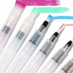 6 Pieces Of Portable Paint Brush Watercolor Brush Soft Watercolor Brush Suitable For Beginners Painting Painting Art Suppli Z0m3