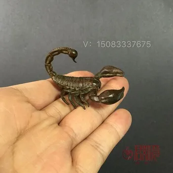 

Simulation (insect scorpion) copper carving home decoration mini decoration