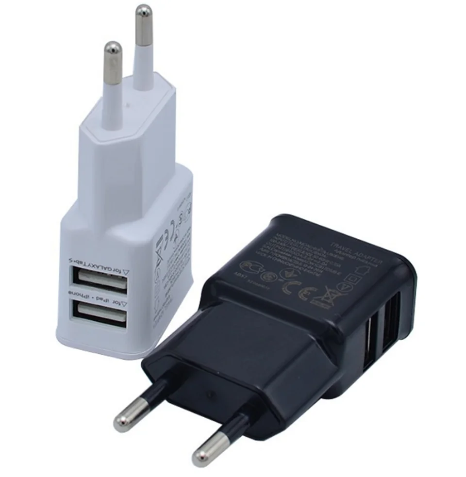 Зарядное устройство с двумя USB портами для iphone 11 Pro Max 7 8 X ipad|Зарядные устройства| |