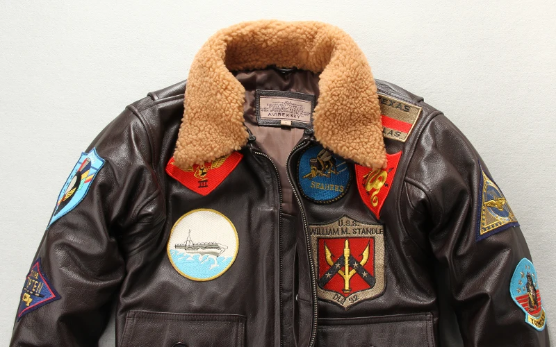 Новинка, мужская куртка A2 Pilot, Tom Cruise, топ, пистолет, воздушные силы, корова, пальто,, настоящая Мода, толстая воловья кожа, русские зимние пальто