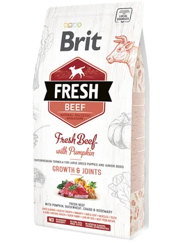 

BRIT BRIT FRESH BEEF & PUMPKIN PUPPY LARGE GROWTH & JOINTS for large breed puppies with beef and pumpkin