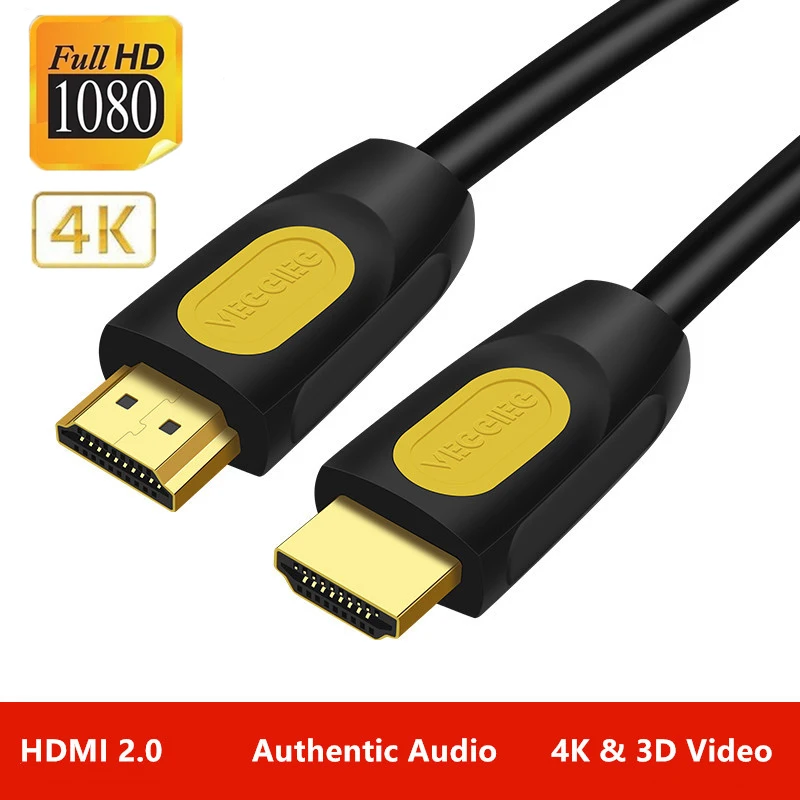 

HDMI Cable 2.0 Version 4K 60Hz Cable Cord for PS4 TV 4K Hdmi Splitter Extender Adapter 0.5m 1.5m 2m Audio&Video Cable Dropshiper