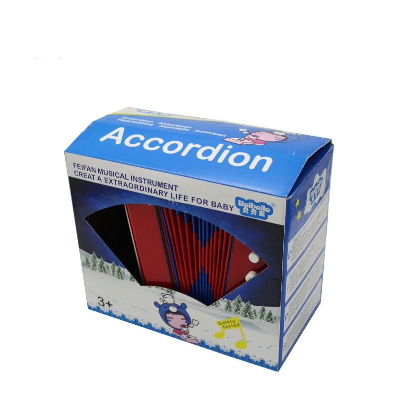 Children's Accordion Music Puzzle Teaching Equipment Musical Instruments Toys For Kids Friend Birthday Present