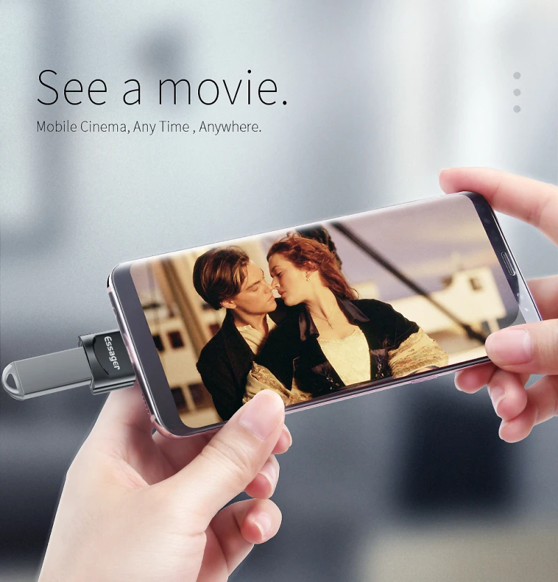 Адаптер Essager usb type C OTG для samsung S10 Xiaomi Mi 9 Oneplus 7 Pro 6t USBC разъем USB-C type-C к USB 3,0 OTG