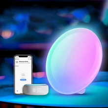 

WiFi Voice APP Control Intelligent Table Lamp for Alexa Timer Desktop LED Light Bedside Bedroom Decoration Bulb Accessory Gift