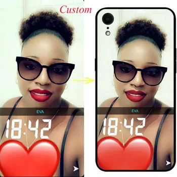 

Unique Custom picture Tempered Glass phone case for iPhone 6 6s 7 8 plus XR XS MAX X for Samsung galaxy s8 s9 s10 plus note 9 10