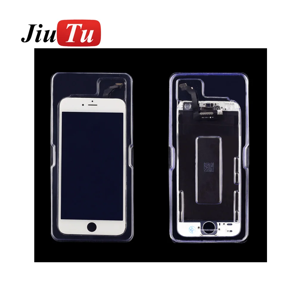 Jiutu белая бумажная коробка с ПВХ блистерными лотками продажа для iPhone ЖК экран