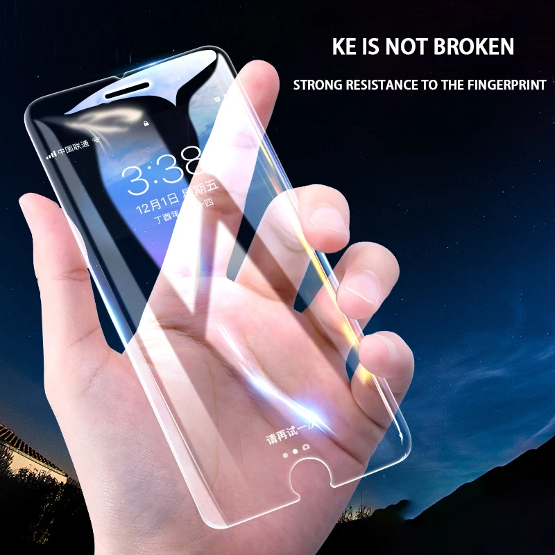 

9H Tempered Glass On The For iPhone X XS MAX XR Screen Protector For iPhone 8 7 6 6S Plus Protective Glass For iPhone XS Film