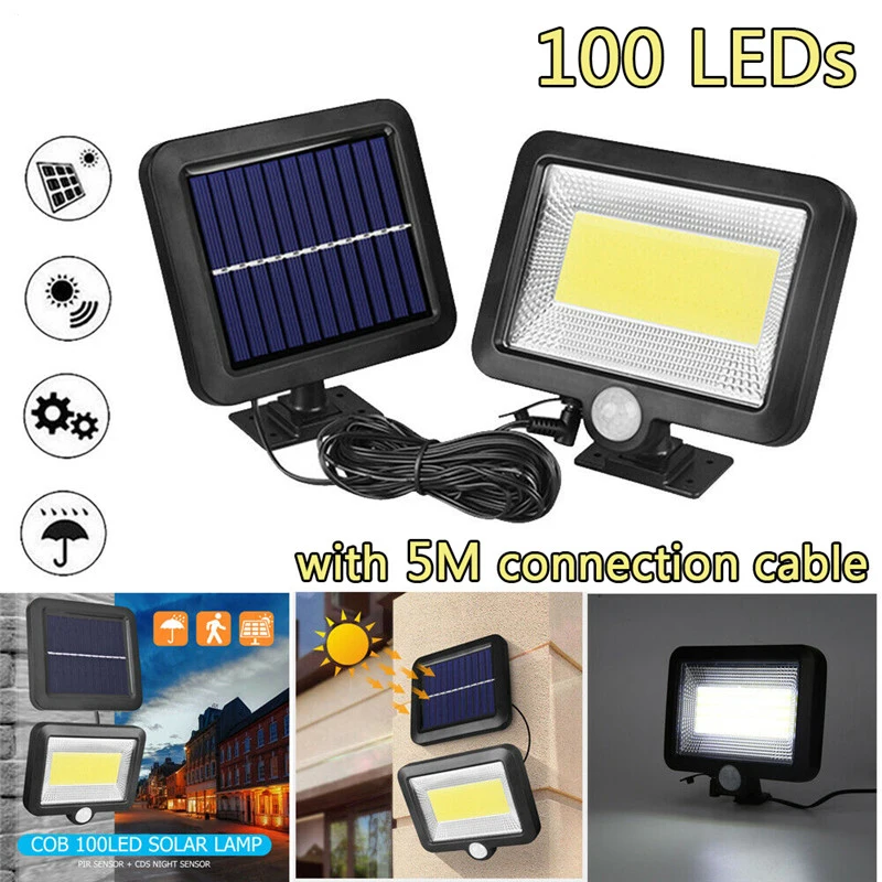 COB-100-120-LEDs-Solar-Lamp-Sun-Power-Wall-Lights-Sensor-Light-Waterproof-Outdoor-Solar-Garden