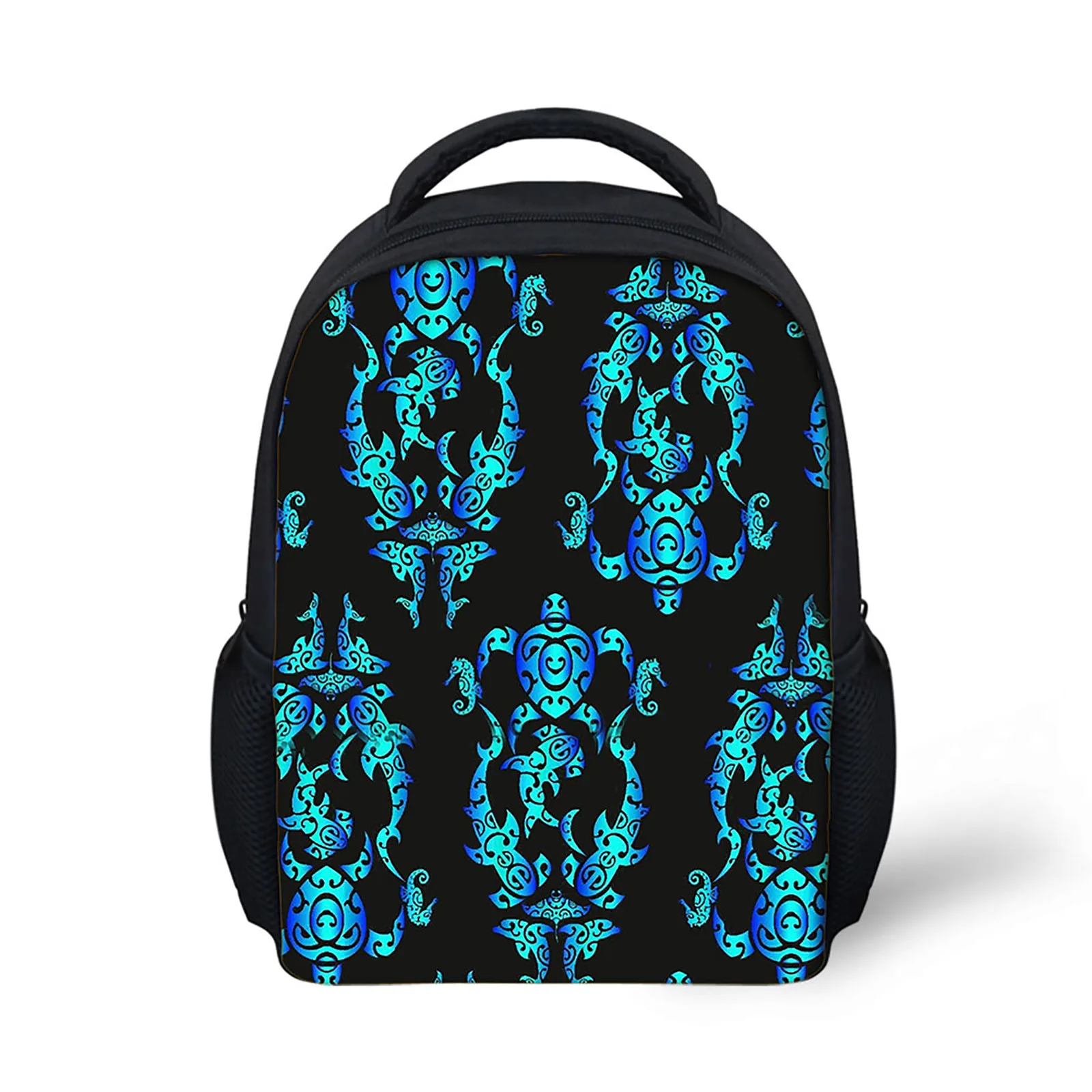 

Mini Backpacks For Girls Printing Polynesian Light Sea Turtle Small Bags For Women Shopping Bag For Teens Girl Bolsa Escolar