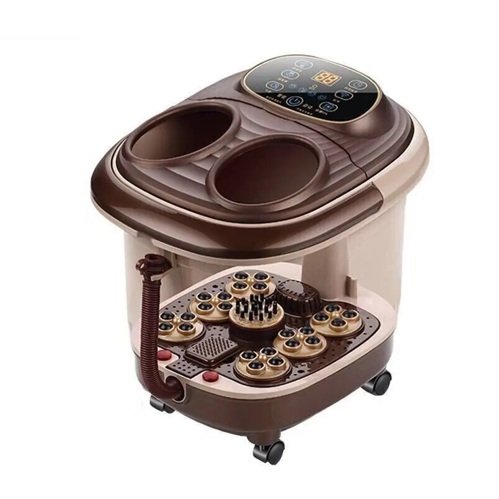 

Foot Tub Automatic Massage Home Deep Barrel Heating Electric Wash Basin Foam Foot Bucket Creative Gift
