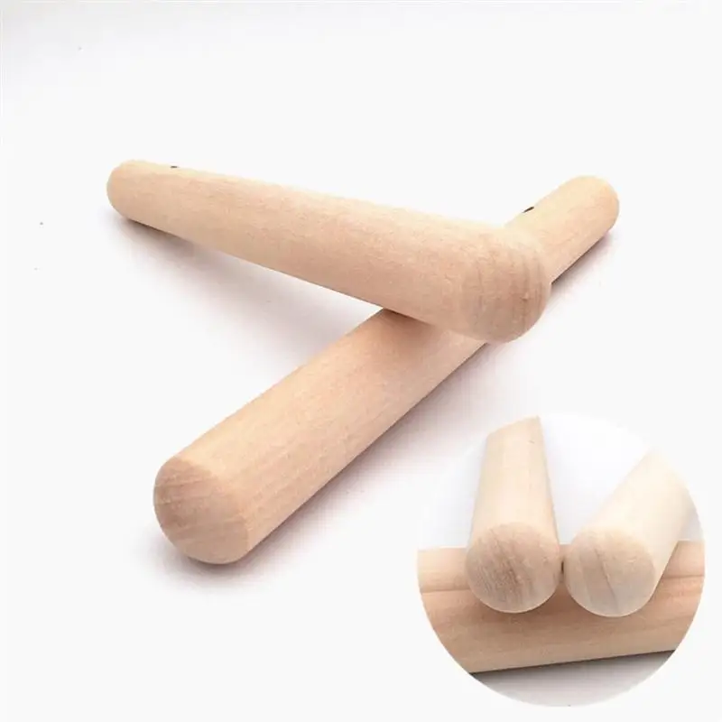 Pilon En Bois Naturel Pour Cocktails (Muddler) - 14 X 3 X 3 Cm - Non Verni