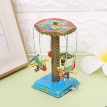 1 комплект вращающийся самолет Мемориал Винтаж игрушки коллекция игрушек памятная, металлическая самолет подарки Для детей играть в забавный кот