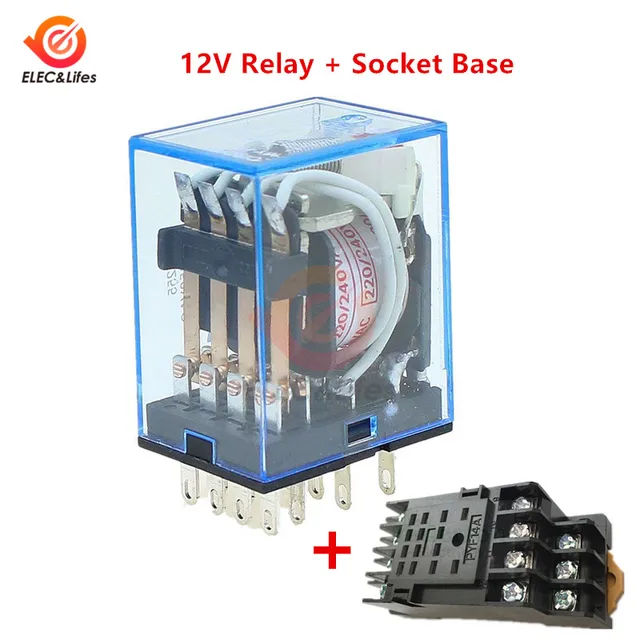 12V add Socket base