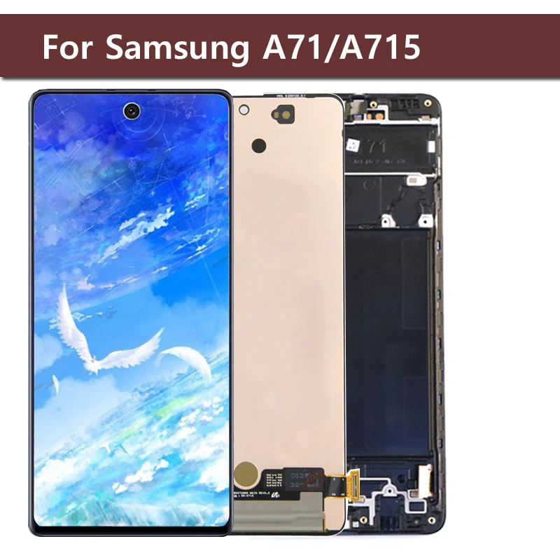 6.7" For Samsung Galaxy A71 A715 Lcd Display Touch Screen Digitizer