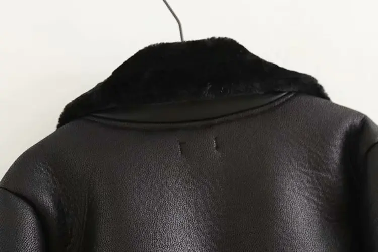 Woah TZE130 Европейская мода шуба