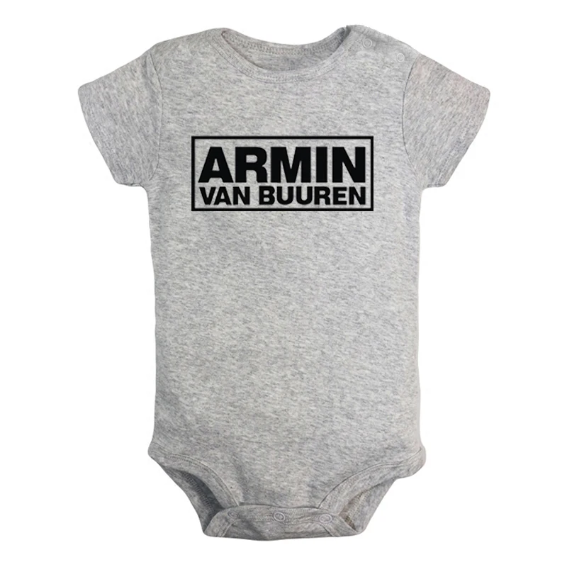 Рок-Группа угольной камеры, Armin Van Buuren DJ Fans EXO, Одежда для новорожденных мальчиков и девочек, комбинезон с принтом, боди для младенцев - Цвет: JcBaby693GD