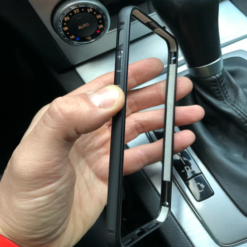 Роскошный Алюминиевый Чехол для iphone 5 5S 6 7 8 Plus X XR XS 11 Pro Max жесткий алюминиевый