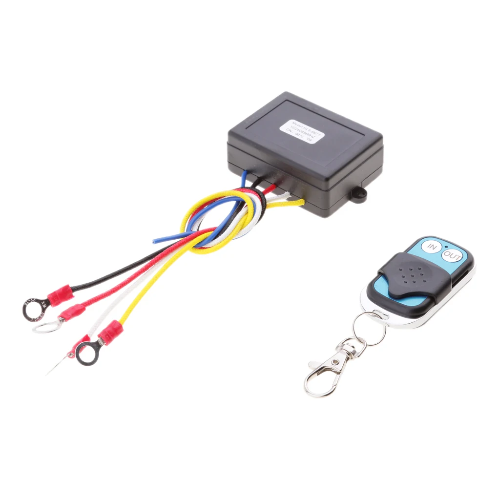 12/24V Car ATV SUV Wireless Winch Remote Control Kit Switch Handset KLS-997