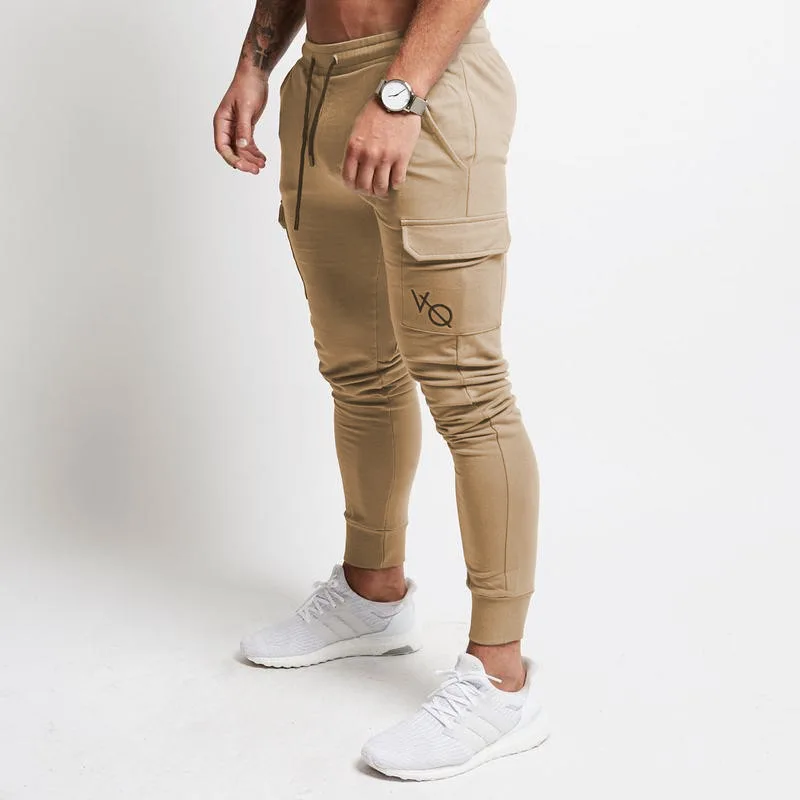 New Muscle Fitness Men's Pants, Summer Training, Leisure Sports Pants, Men's Workwear Pants, Trousers And Calf Pants