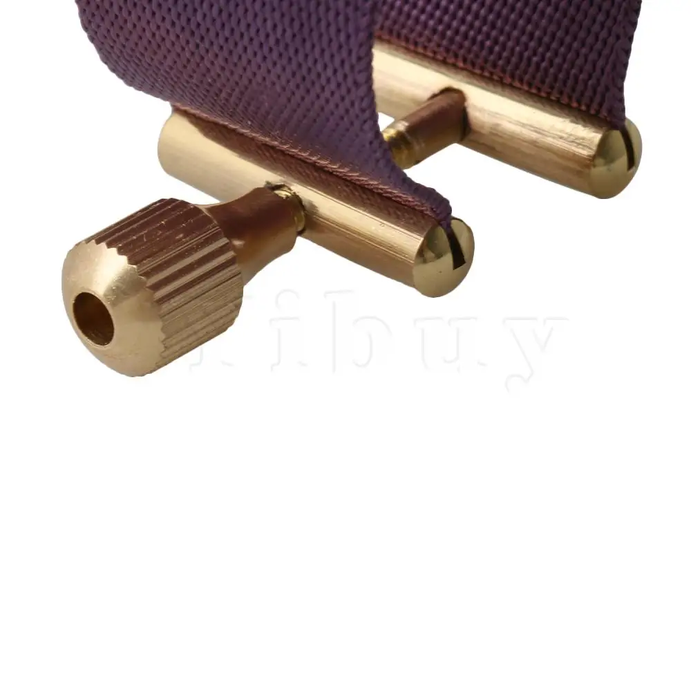 Yibuy Sax Ligature зажимы зажим для баритона саксофона резиновый рот кусок головы