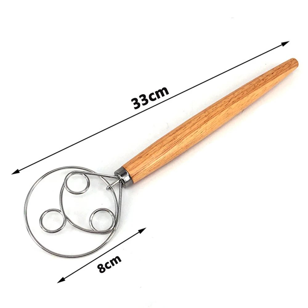 13 дюймов Нержавеющая сталь датский венчик для теста и хлеб лучший миксер