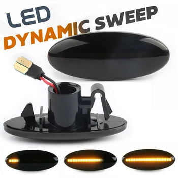 

LED Dynamic Side Marker Turn Signal Light For Nissan NV200 NV400 NP300 Cube Interstar Leaf Tiida X-Trail Micra March Pixo