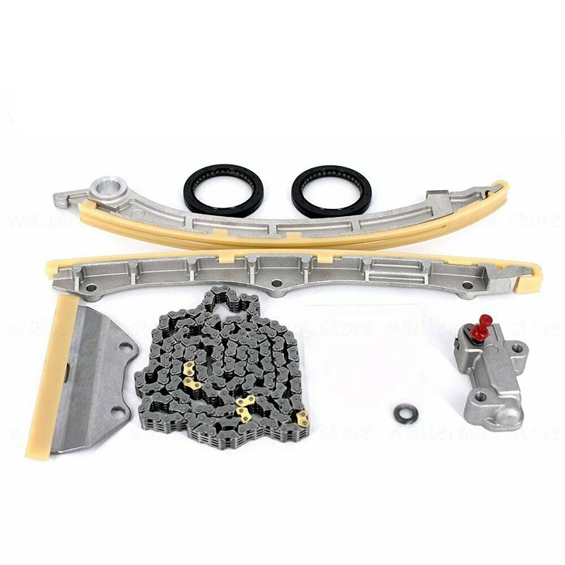 Набор зубчатой цепи Подходит для 02 07 Acura TSX Honda 2.4L DOHC V TEC K24A2 K24A4 Ремонтный комплект
