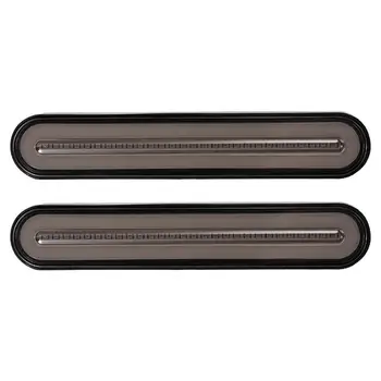

2x LED Trailer Truck Tail Lights Low Heat Radiation Long Service Life Halo Ring Brake Running Lamp Turn Signal Light