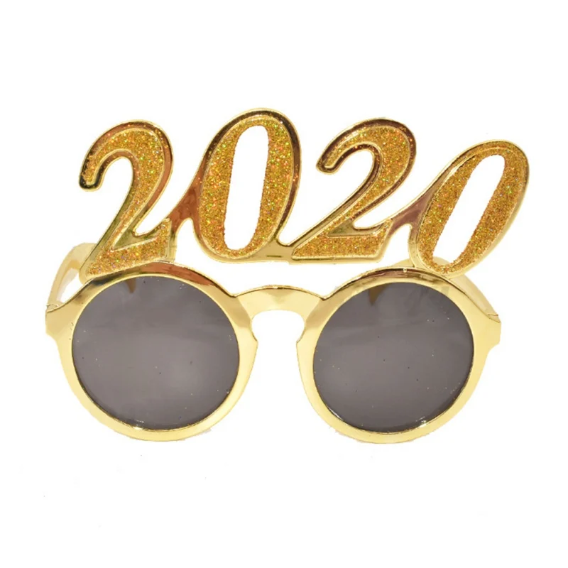 Новогодние очки унисекс забавные блестящие очки Дэдпул год очки для вечеринки Фото Опора для счастливого Нового года вечерние