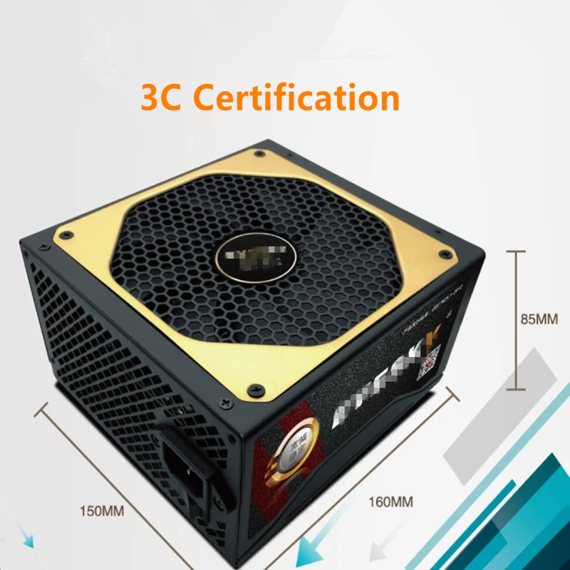 ПК PSU для Evesky ATX 12 В Intel AMD Mute Dorsal line 1060GPU Номинальная 550 Вт Пиковая 750 Вт блок питания Игра престолов 750WS