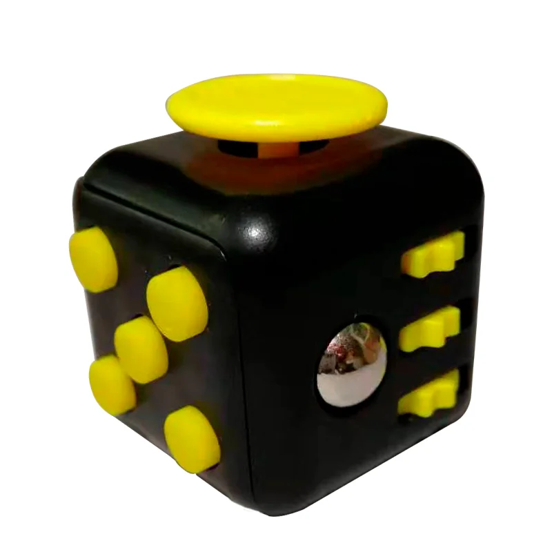 16 цветов Мини-Волшебный куб стол FingerToy брелок Squeeze Fun снятие стресса головоломка волшебный куб - Цвет: 1