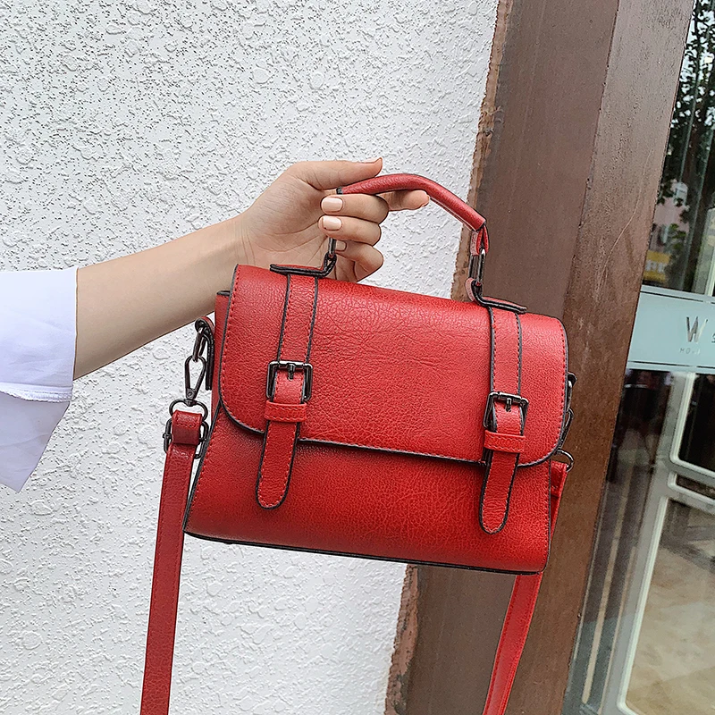 Fashion Crossbody Bags For Women Shoulder Messenger Bags Handbag Leather Ladies Hand Bags Women Small Satchel