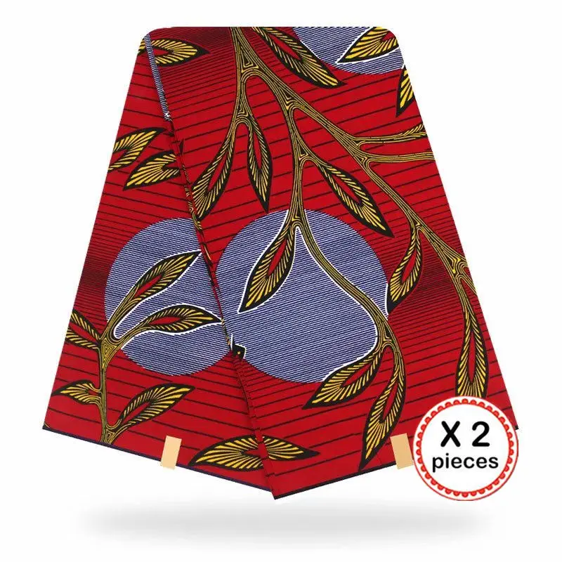 ESEWING Высококачественная африканская восковая ткань с принтом хлопок Анкара швейный материал для платья Анкара восковая печатная ткань 12 ярдов