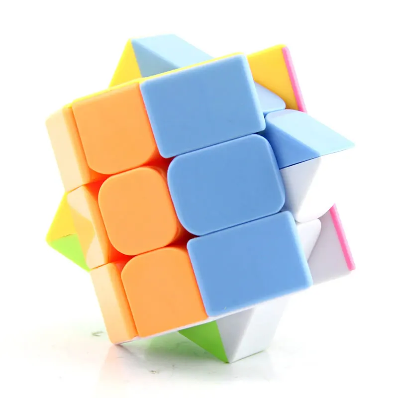 Восьмиугольный цилиндр HeShu высокого качества 3x3x3, магический куб 3x3, скоростная головоломка, рождественский подарок, игрушки для детей