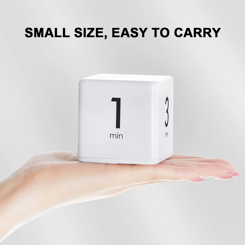 Кубический таймер с гироскопическим датчиком регулируемая Громкость будильника