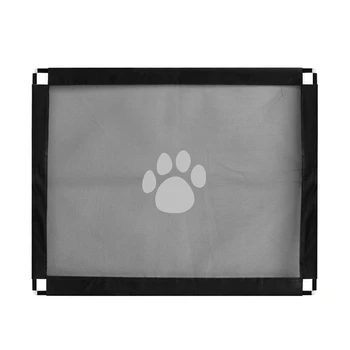 

Dog Gate Indoor for Doors Folding Safe Guard for Pet Gate Tall Extra Wide Pet Isolation Fence Net for Small Dogs