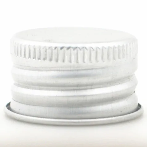 sliver aluminum cap