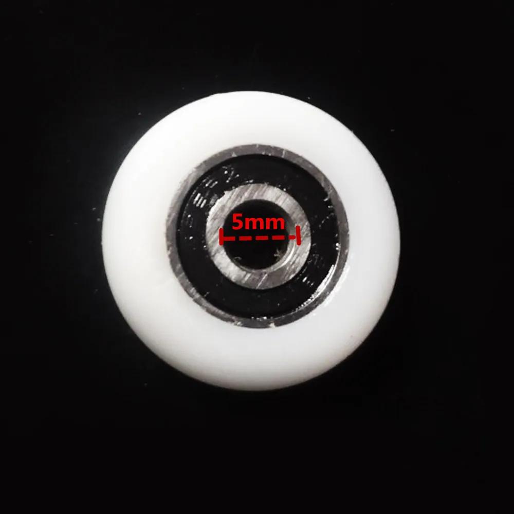 8pcs Shower Door Rollers 19/20/23/24/25/26/27mm wheels diameter 5mm hole