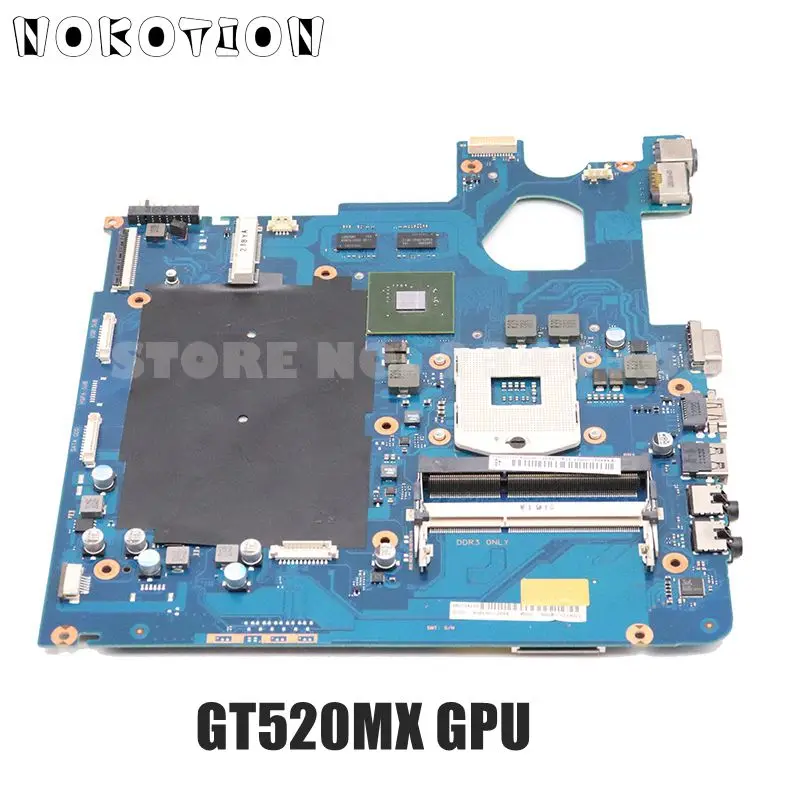 NOKOTION BA92-09185A BA92-09185B BA41-01763A для samsung NP300E5A 300E5A NP-300E Материнская плата ноутбука GT520MX GPU HM65 DDR3