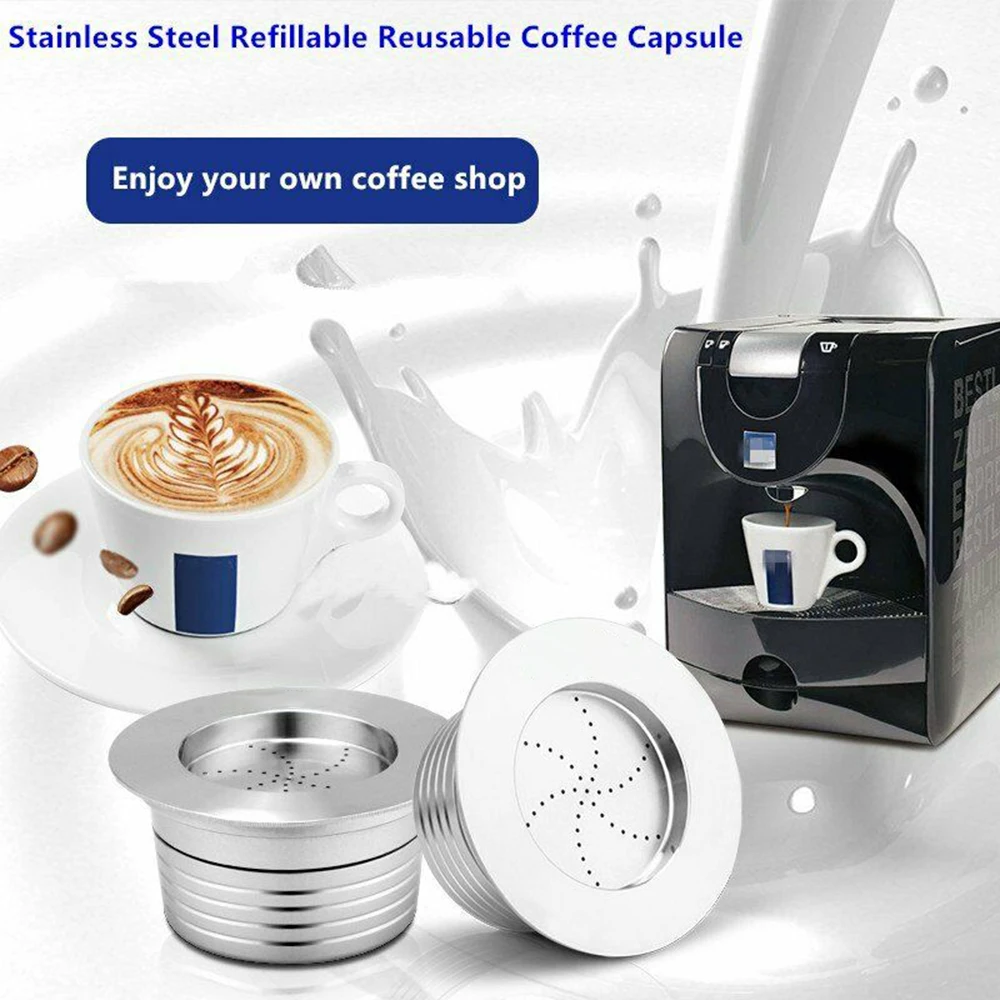 Нержавеющая кофейная стручка многоразовая капсула чашка для LAVAZZA Blue LB951/ SAECO CB 100