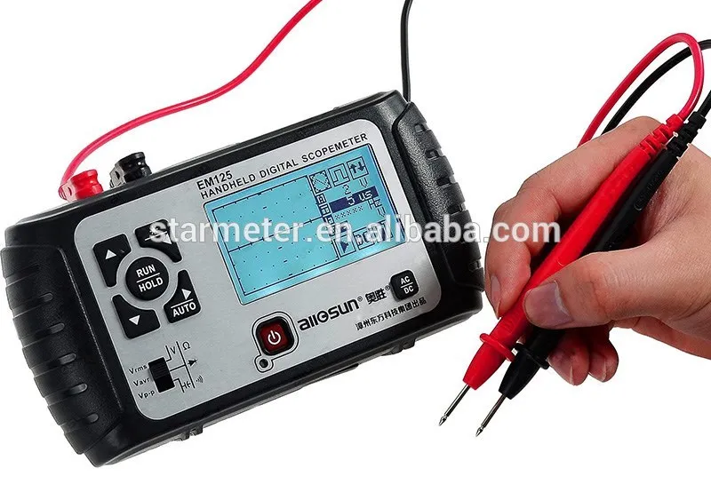 EM125 All Sun 2 in1 Multifunction Teaching tool Oscilloscope 25MHz Multimeter Handheld Scopemeter Voltmeter Ohmmeter Capacitance