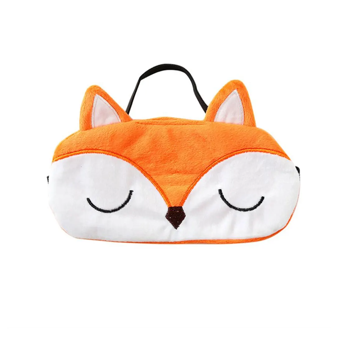 FOX 3D милая маска для сна с изображением тигра и лисы, кошачьи глаза, маска-козырек для глаз, затенение глаз, покрытие для путешествий, расслабляющая помощь вслепую, оттенки, Вечерние Маски - Цвет: FOX