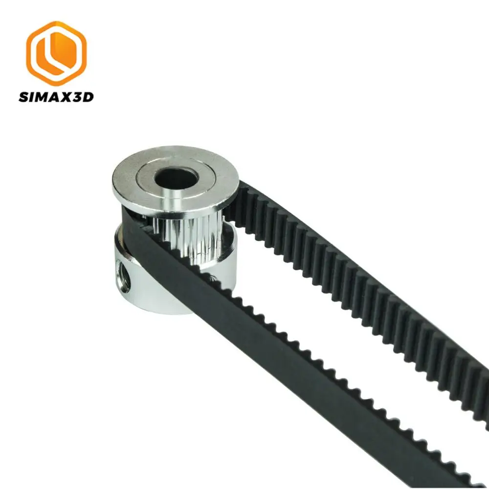 SIMAX3D GT2 зубчатый шкив диаметр 5 мм 6 35 Зубчатый редуктор алюминиевый 1/2 шт Ширина